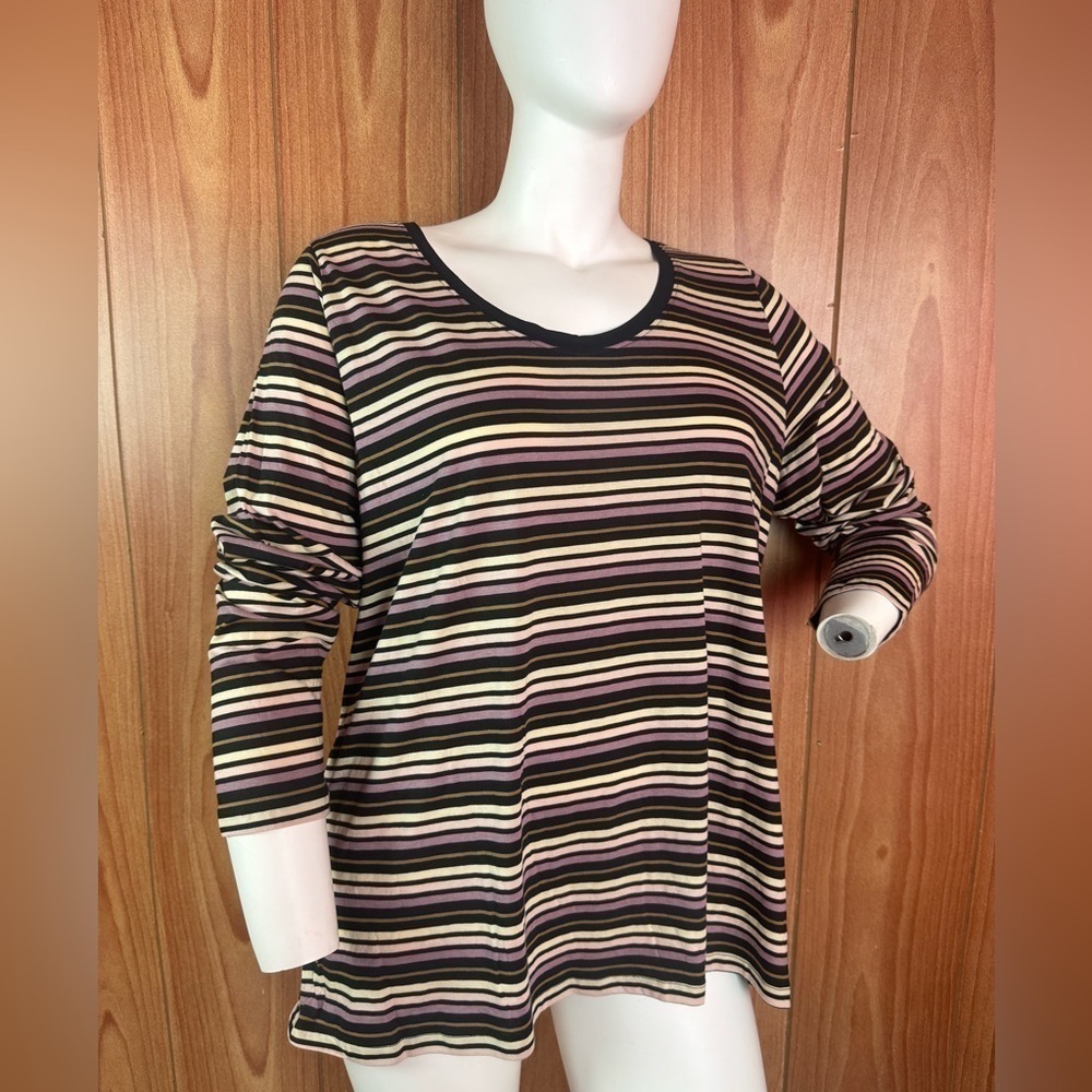 Ava Viv Plus Long‎ Sleeve Blouse